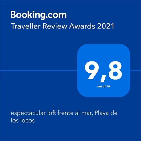 Costaazul Loft, Seaviews Frente Al Mar, Playa Locos דירה *